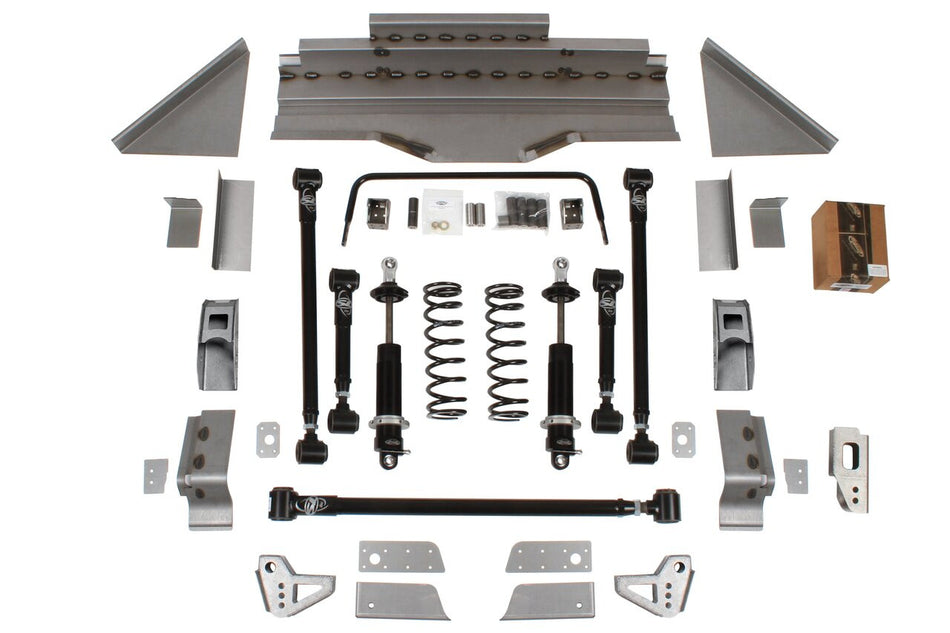Detroit Speed QuadraLink Rear Suspension Kit Without Axle Brackets - Base Shocks