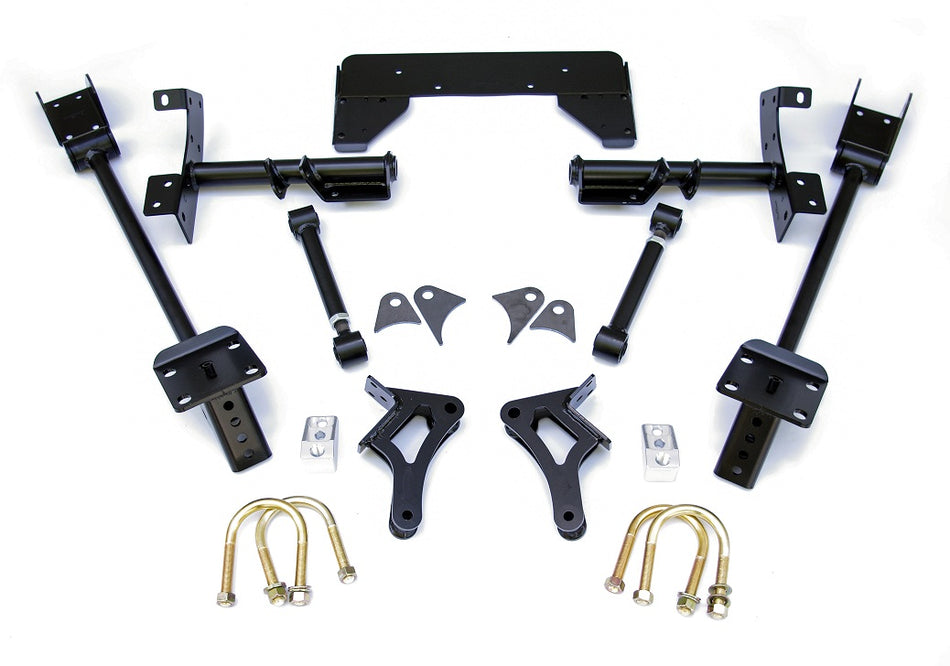 Bolt-On 4-Link With Double Adj. Bars For 1970-1974 Mopar E-Body.