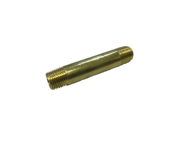 2" 1/8 NPT Brass Pipe Nipple.