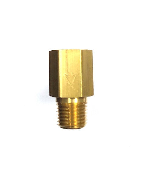 Check Valves  1/4 NPT (Flows Towards Male Thread)