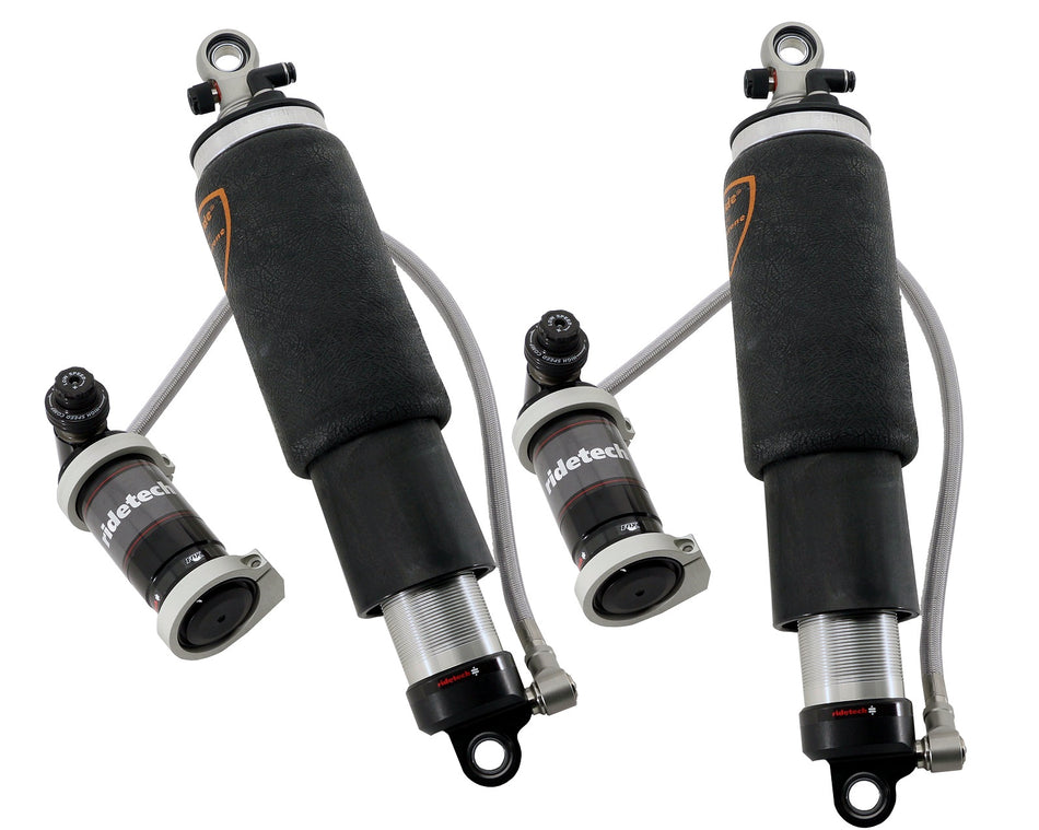 Rear TQ Shockwaves  8000 Series With 6.3" Stroke And 1.7" Eye.