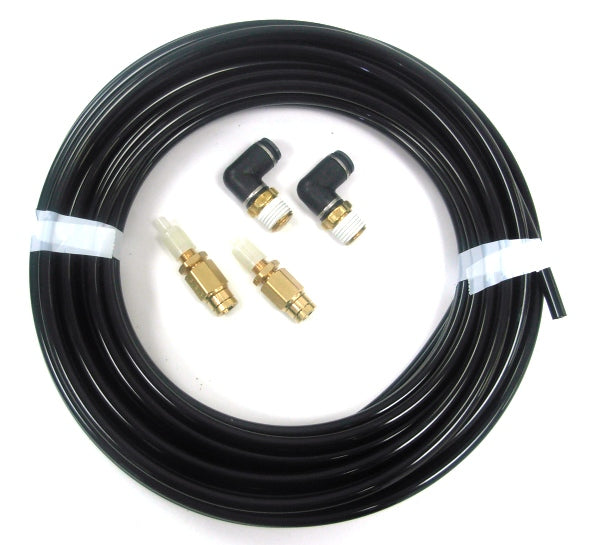 Inflation Kit With 30ft. 1/4" Airline  2 1/4" Npt Elbows And 2 Schrader Valves.