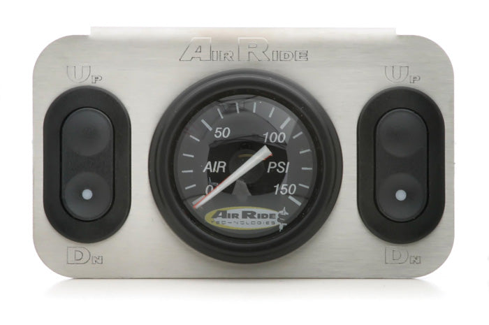 2-Way 12 Volt Analog Control Panel For Air Suspension. For Use With 12v Valves.