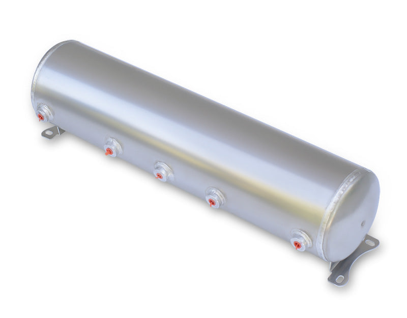 5 Gallon Aluminum Air Tank With Four 1/4" Npt Ports And One 1/8" Npt Port.