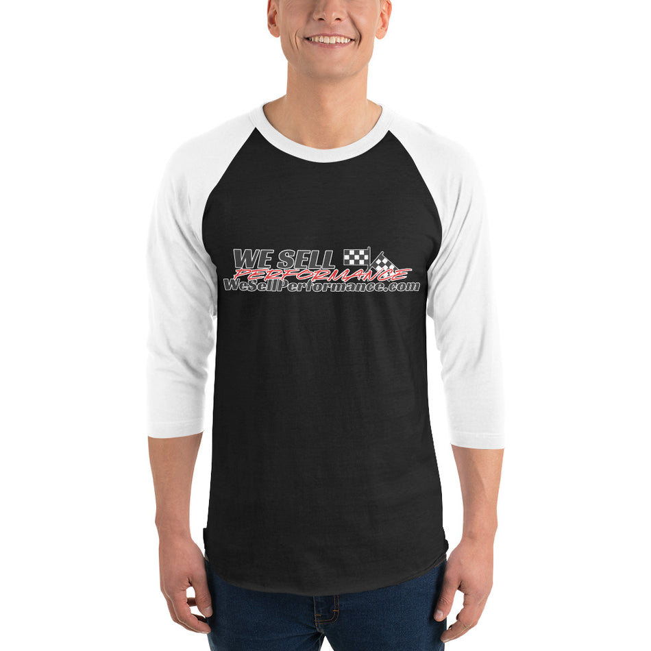 WeSellPerformance 3/4 Sleeve Raglan Shirt - Multiple Sizes & Colors